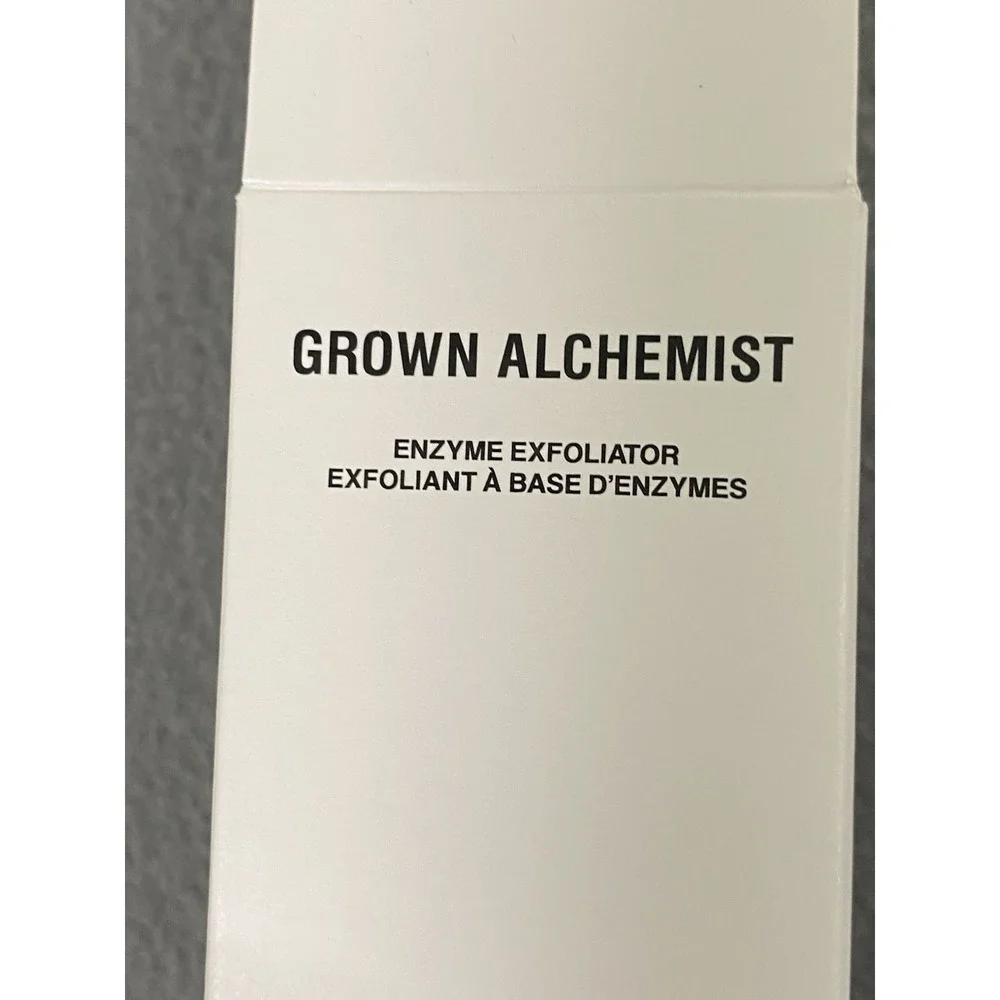 New!(open box) Grown Alchemist Enzyme Exfoliator Full Size Tube 2.5 Fl. Oz.